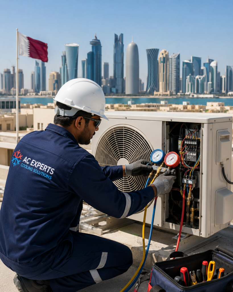 Professional AC Servicing and Repair in Qatar